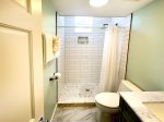 full bathroom with glass shower